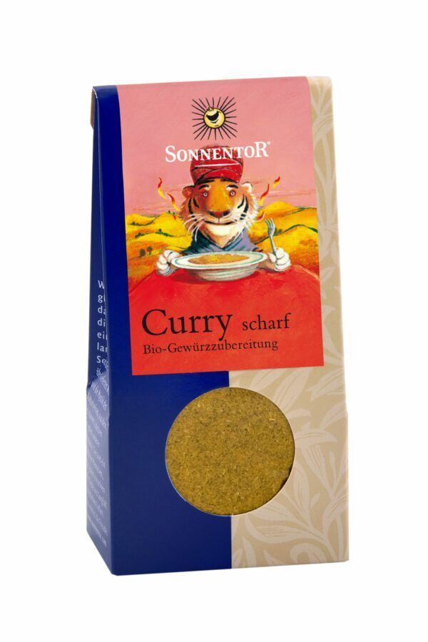 Sonnentor Curry scharf bio Packung 35g