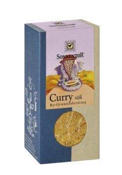 Sonnentor Curry süß, Packung 6 x 50g