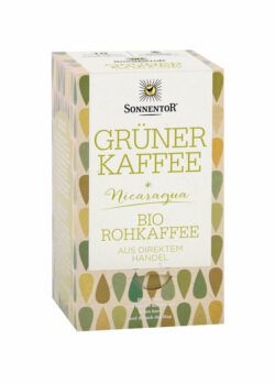 Sonnentor Grüner Kaffee, Doppelkammerbeutel 6 x 54g