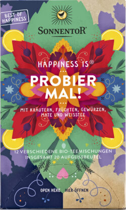 Sonnentor Happiness is® Probier mal!, Doppelkammerbeutel 31,4g