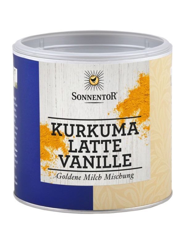 Sonnentor Kurkuma Latte Vanille, Gastrodose klein 230g