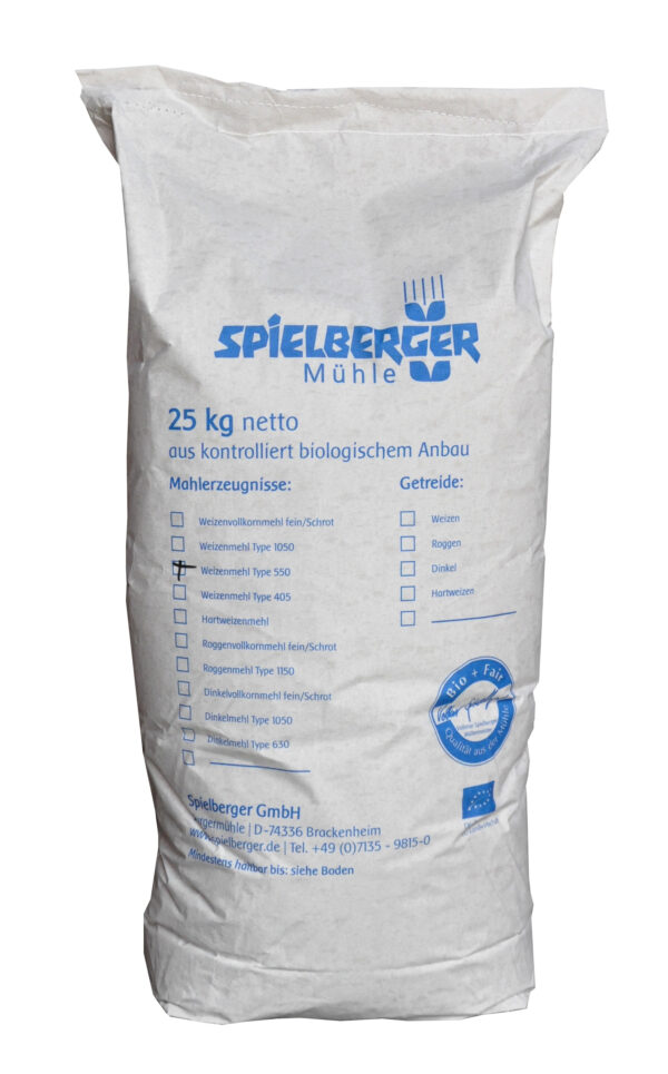 Spielberger Mühle Dinkel (ungemahlen), Bioland 25kg
