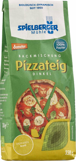 Spielberger Mühle Dinkel-Pizzateig Backmischung, demeter 350g