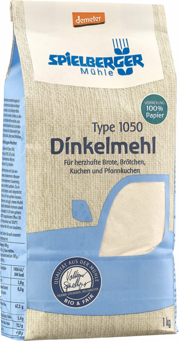 Spielberger Mühle Dinkelmehl Type 1050, demeter 1kg