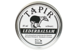 Tapir Schuh- und Lederpflege Lederbalsam schwarz in Weißblechdose 85ml