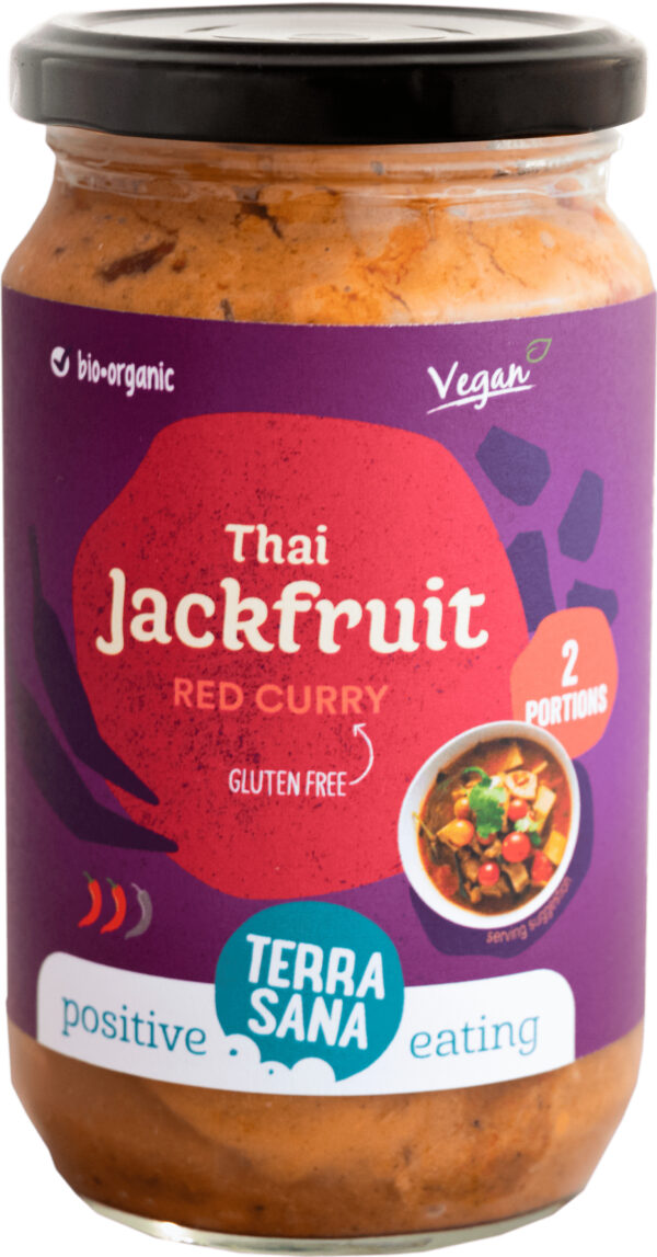 TerraSana Rotes Thai-Curry mit Jackfrucht 6 x 350g