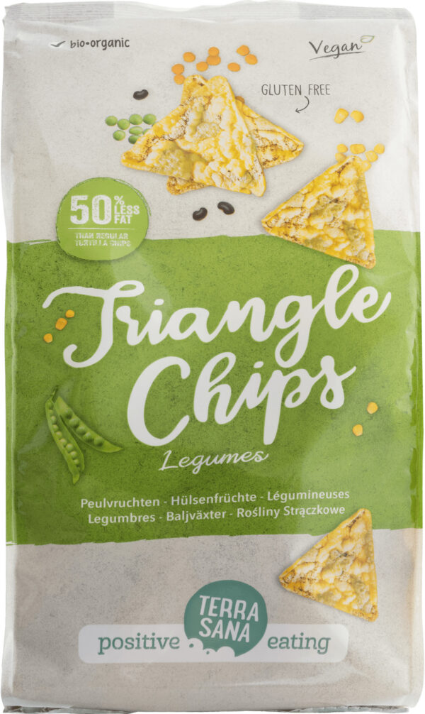 TerraSana Triangle Chips Hülsenfrüchte 12 x 80g