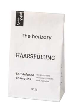 The Herbary - Self-infused cosmetics The Herbary - Haartee-Spülung - Dunkle Reflexe 60g