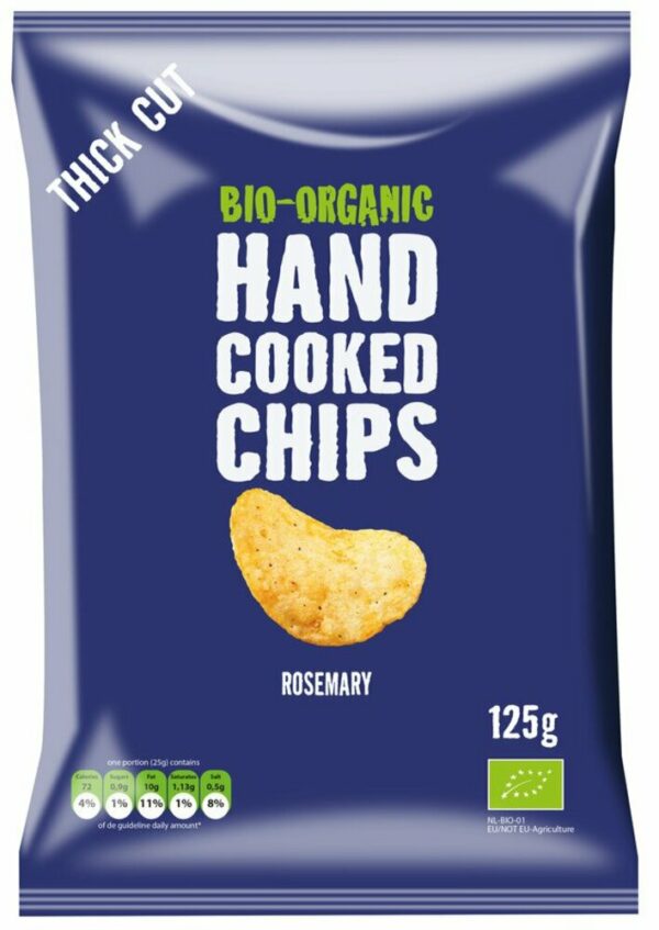 Trafo Handcooked Chips Rosemary & Himalaya Salt 10 x 125g