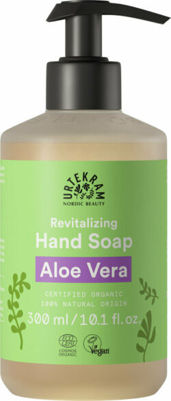 Urtekram Aloe Vera Liquid Hand Soap | Flüssige Handseife | regenerierend 380 ml 300ml