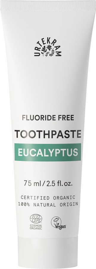 Urtekram Eucalyptus Toothpaste Eukalyptus Zahnpasta ohne Fluorid 75ml