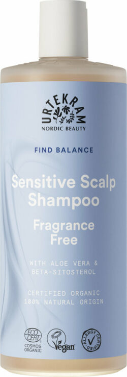 Urtekram Fragrance Free Sensitive Scalp Shampoo 500ml