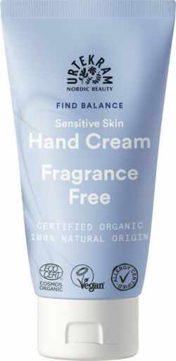 Urtekram Fragrance Free Sensitive Skin Hand Cream 75ml
