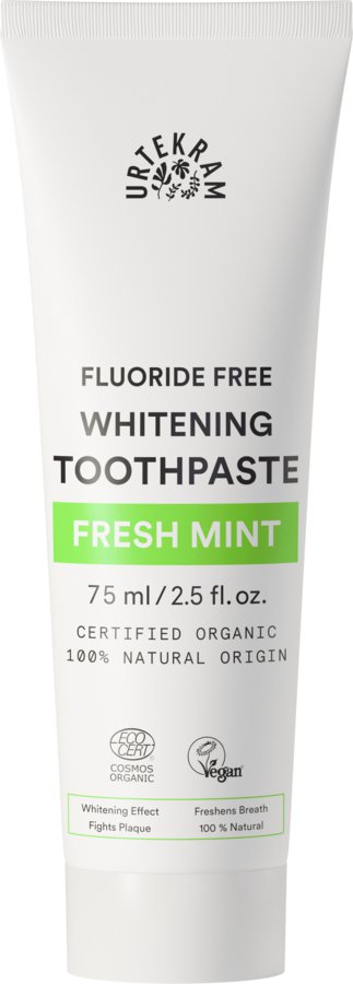 Urtekram Fresh Mint Toothpaste whitening Zahnpasta 75ml ***