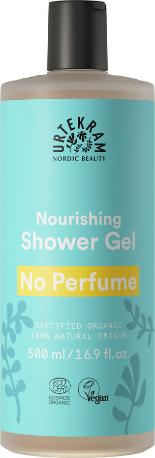 Urtekram No Perfume Shower Gel, parfümfrei 500ml