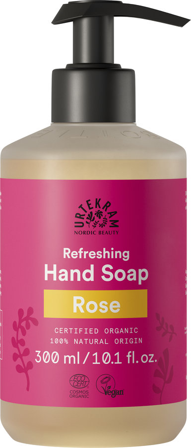 Urtekram Rose Liquid Hand Soap, reine Verwöhnung 300ml