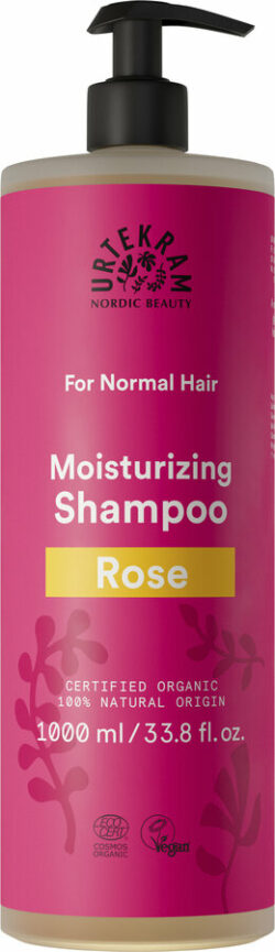 Urtekram Rose Shampoo Normales Haar 1000 ml 1l
