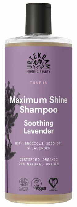 Urtekram Soothing Lavender Maximum Shine Shampoo 500ml