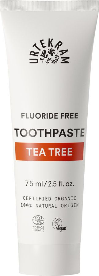 Urtekram Tea Tree Toothpaste ohne Fluorid 75ml