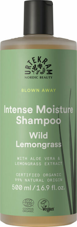 Urtekram Wild Lemongrass Intense Moisture Shampoo 500ml