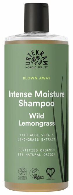 Urtekram Wild Lemongrass Intense Moisture Shampoo 500ml