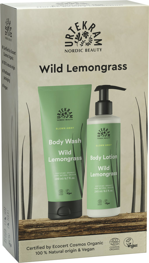 Urtekram Wild Lemongrass Geschenkset Körperpflege 6 x 1St