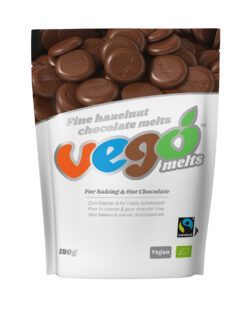 VEGO Fine Hazelnut Chocolate Melts 10 x 180g