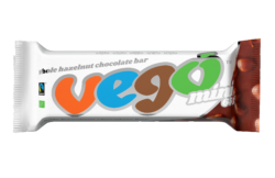VEGO mini Whole Hazelnut Chocolate Bar 65g BIO/FT 30 x 65g