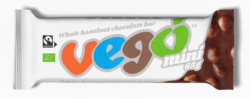 VEGO mini Whole Hazelnut Chocolate Bar 65g BIO/FT 30 x 65g