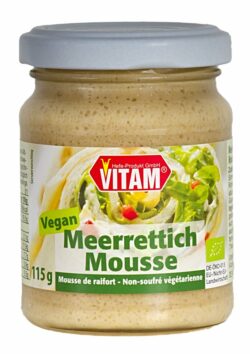 VITAM Meerrettich Mousse - vegan - 6 x 115g