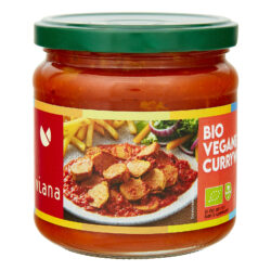 Viana Bio Vegane Currywurst im Glas 6 x 350g