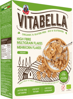 Vitabella Bio Mehrkorn Flakes glutenfrei 8 x 300g