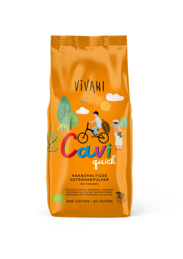 Vivani Cavi quick, kakaohaltiges Getränkepulver 12 x 400g