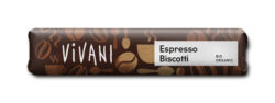 Vivani Espresso Biscotti Schokoriegel 40g