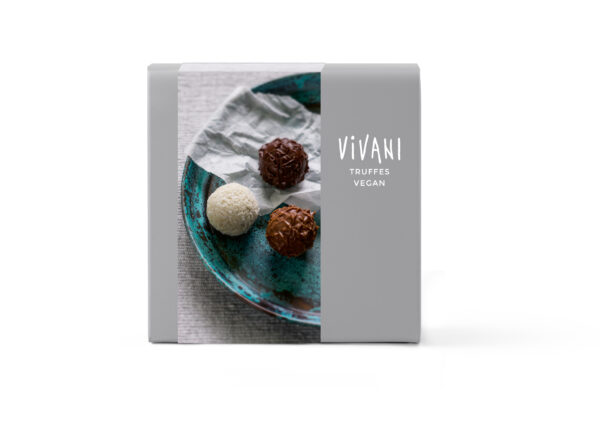 Vivani Truffes - vegane Pralinen-Mischung 3 Sorten 6 x 100g