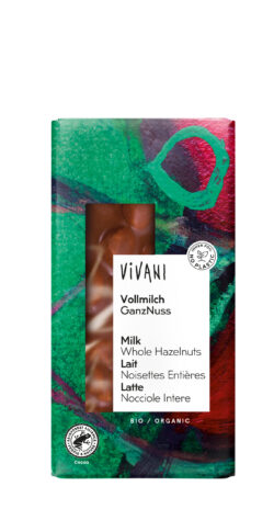 Vivani Vollmilch Schokolade GanzNuss 10 x 100g