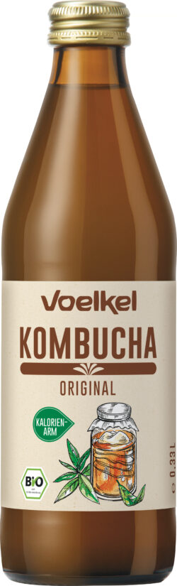 Voelkel Kombucha Original 0,33l Mehrweg 10 x 0,33l