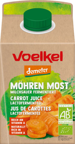 Voelkel Möhren Most Milchsauer fermentiert 6 x 0,5l