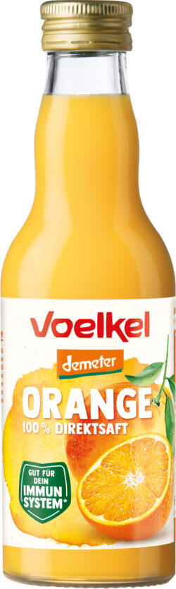Voelkel Orange 100% Direktsaft 12 x 0,2l