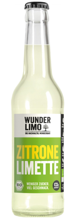 WUNDERLIMO Zitrone-Limette Bio 24 x 0,33l