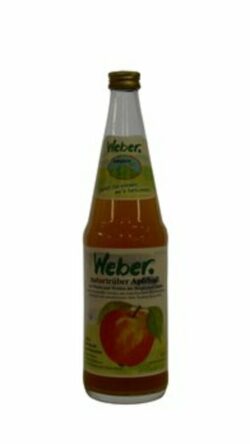 Weber naturtrüber Apfelsaft 6 x 0,7l