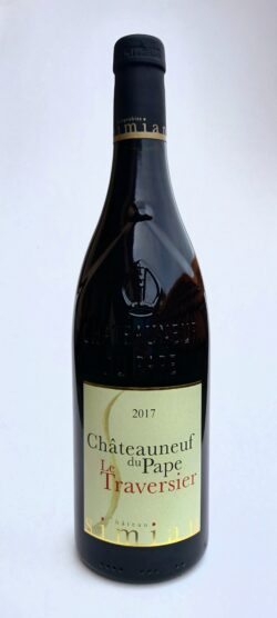 Weinhandel Wolfram Lambrecht Chateauneuf du Pape rouge 2017,"le Traversier", demeter 0,75l