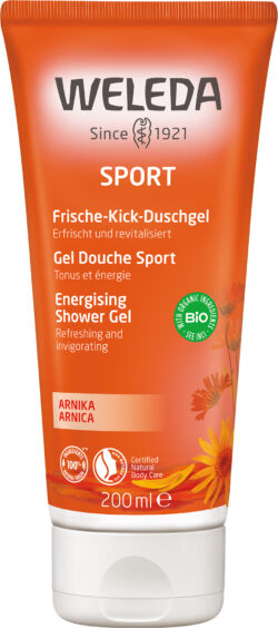 Weleda Sport - Frische-Kick-Duschgel Arnika 200ml