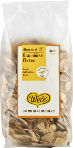 Werz Braunhirse Flakes, glutenfrei 5 x 250g