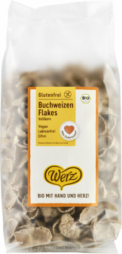 Werz Buchweizen Flakes, glutenfrei 5 x 250g