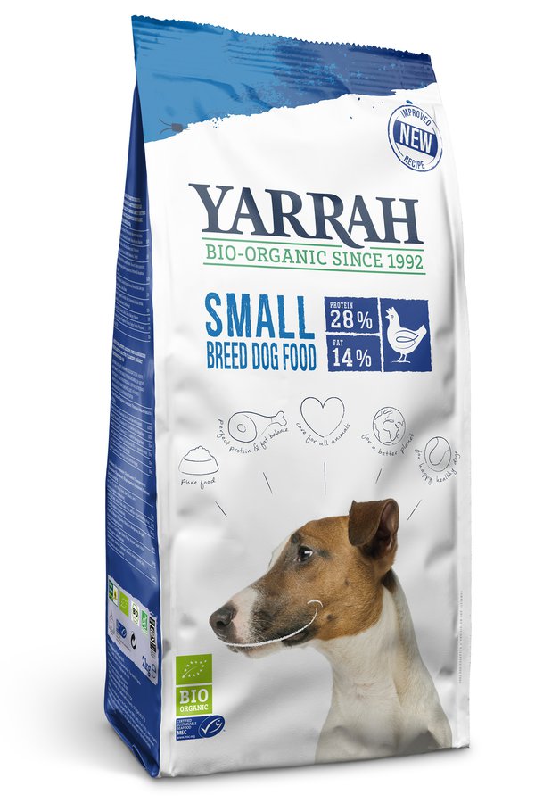 Yarrah Bio Hundetrockenfutter Huhn für kleine Rassen 5kg