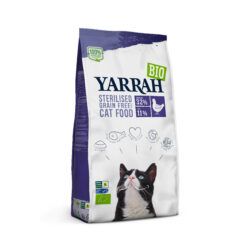 Yarrah Organic Petfood B.V. Bio MSC Katze Trockenfutter getreidefrei für sterilisierte Katze Huhn & Fisch 6 x 700g