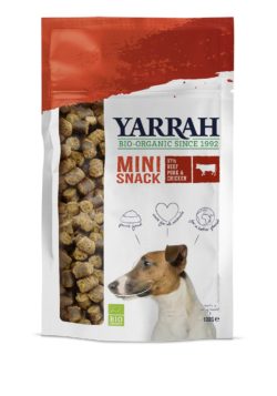 Yarrah Organic Petfood B.V. Bio Hund Snack Mini-Snacks 10 x 100g