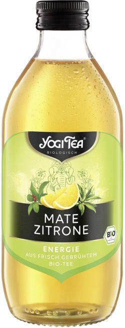 YOGI TEA ® Mate Zitrone Teekaltgetränk Bio 20 x 330ml
