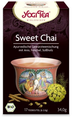 YOGI TEA ® Sweet Chai Bio 6 x 34g
